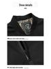 2025 Men's Autumn & Winter Cotton Jacket - New Style Casual Warm Coat for Middle-aged Dads