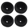 4Pcs RC Car Tire 112 mm Diameter Rubber Tire Plastic Hub Universal RC Car Wheel Tire for 1/8 Models