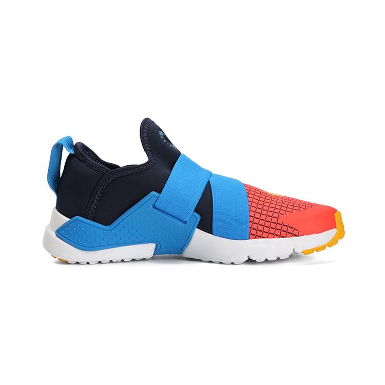 New Nike Huarache Extreme Slip-Resistant Cushioning Low-Top Kids' Running Shoes Blue Orange Children Aged 3-7 Years Old BQ7569-400