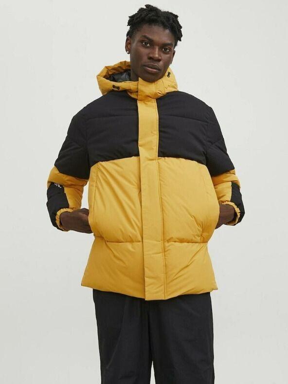 Зимняя куртка Jack & Jones Jjeforce Puffer Sn (12235870) honey gold