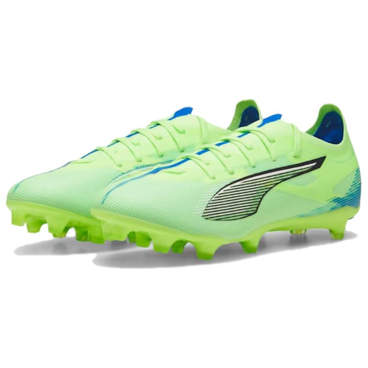 Puma Ultra 5 Serie Bequeme Fußballschuhe Herren Sneaker Grün Weiß 107687-03