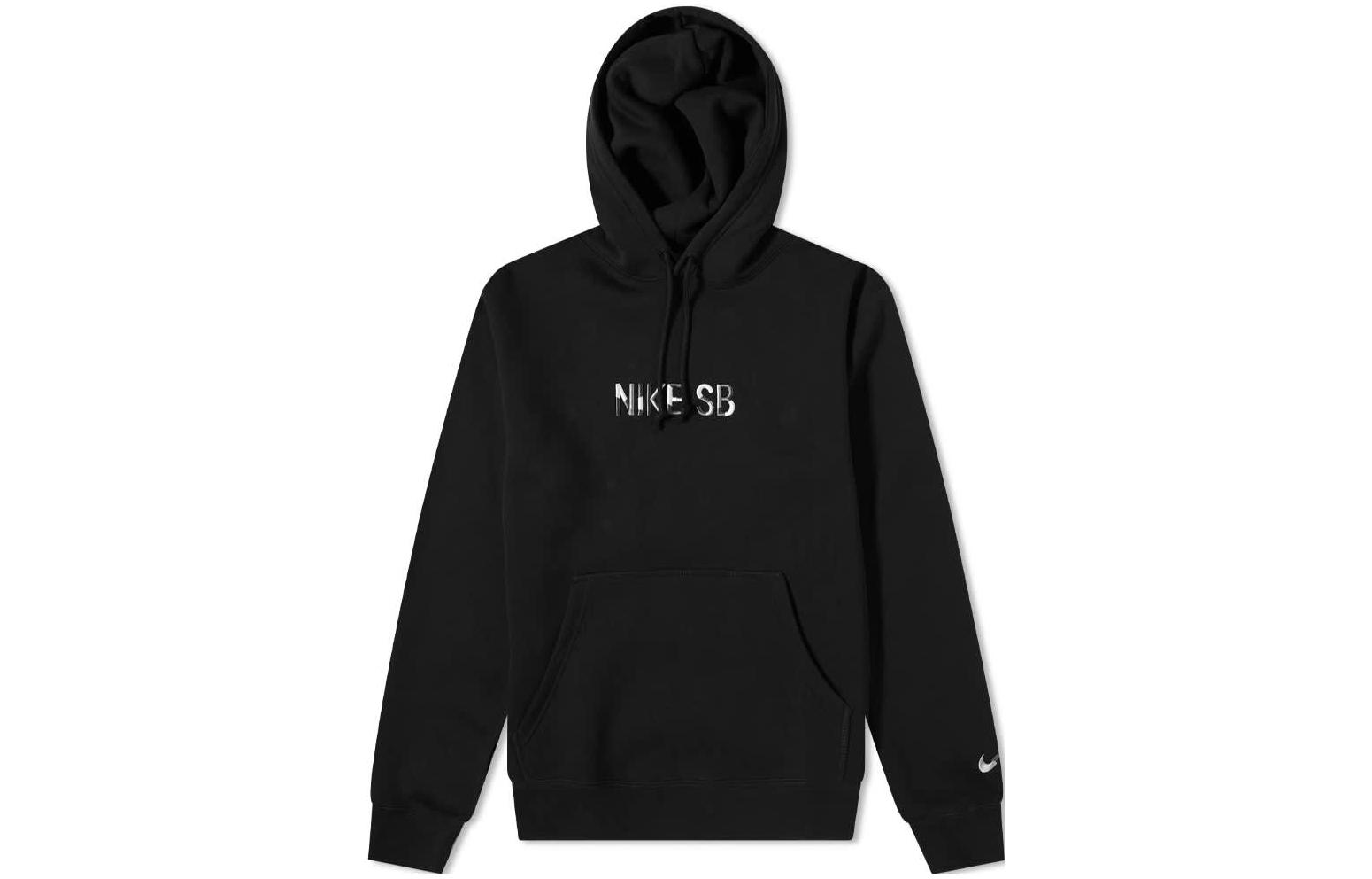 Nike Sweatshirts Men s Black Hooded Moderate Regular DH4683-010 XL