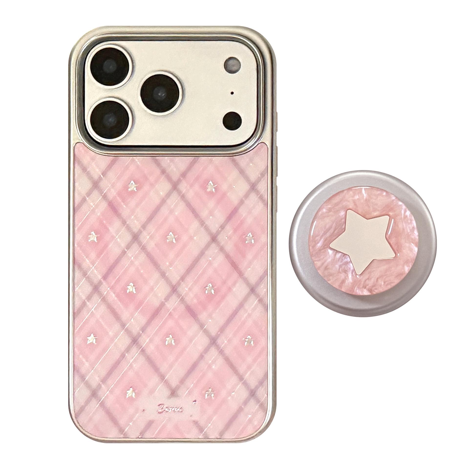 

Художественный розовый чехол-ракушка с магнитом для iPhone 16, iPhone 17 и iPhone 17 Pro Max iPhone 11