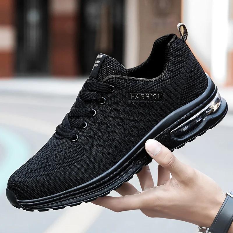 Sommer Mesh Herren Freizeitschuhe Mode Atmungsaktive Sneaker Bequemes Leichtes Walking Schuhwerk Herren Lauf Sport Schuhe