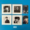 [USED] BTS JUNGKOOK Square Photo, Hologram Photocard, and 2 Types of Stickers