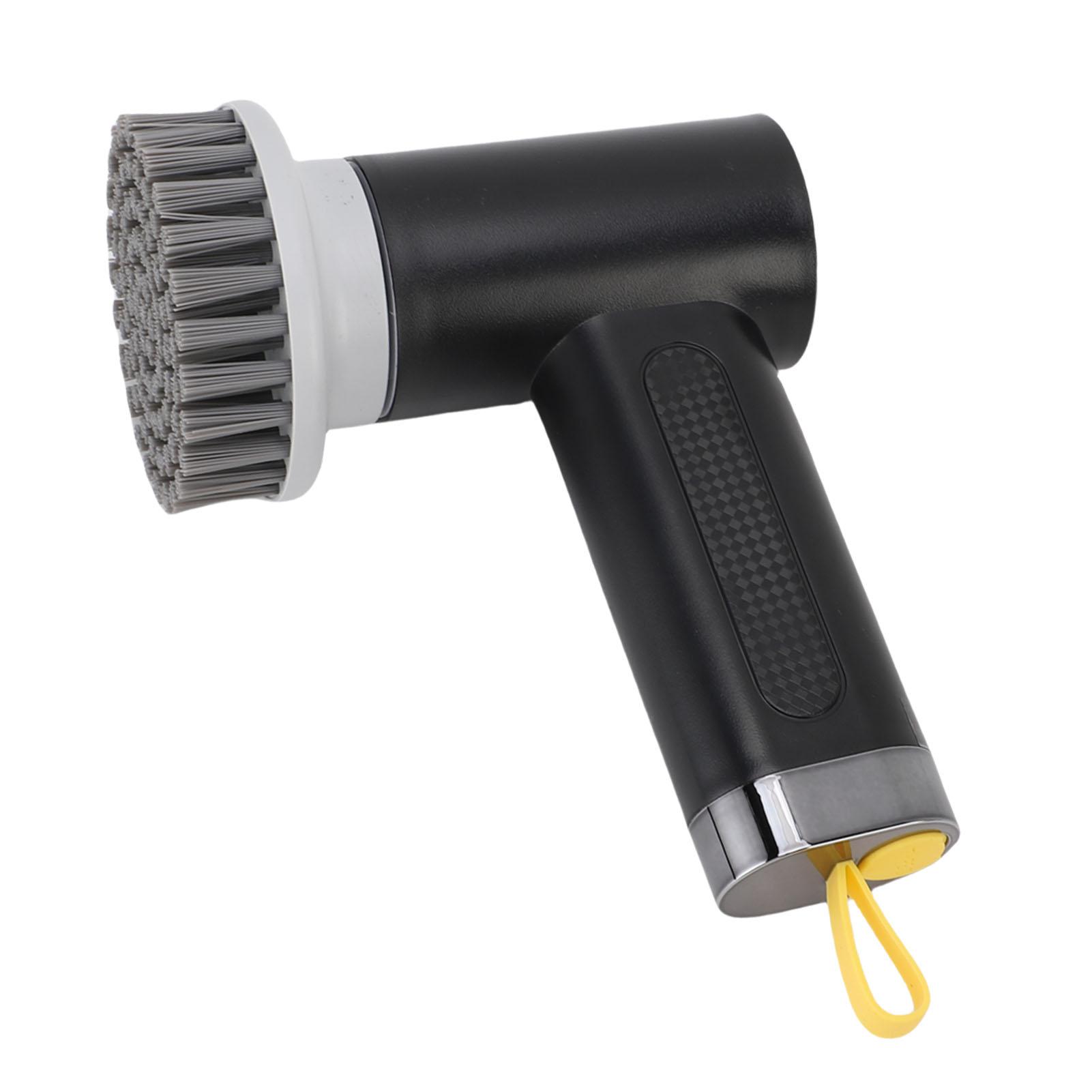 

Electric Rotating Cleaning Brush 2 Speeds Cordless Shower Scrubber with 3 Replaceable Heads for Bathroom Kitchen Tile Window Floor