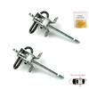 BDP1069-1 2 Pieces Rear Left AND Right Door Catch Hinge Brake Stop Check Strap Limiter for BMW 5 Series E39 1995-2004 4/5-Door 51218159256