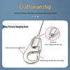 Steel Wire Adjustable Alloy Hook for Hanging Light Fixtures, Pictures, Displays, and Billboards.