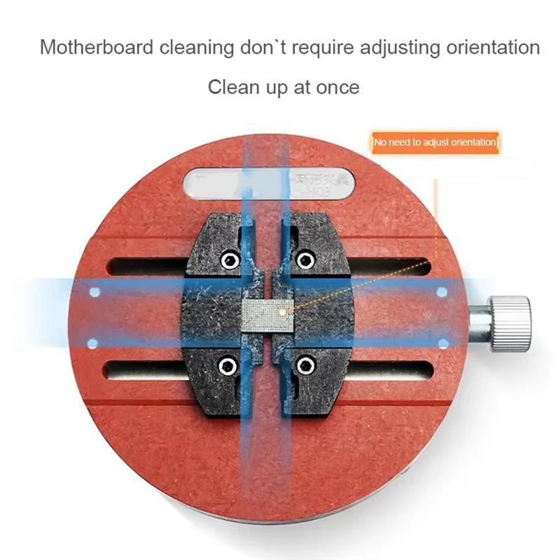 

Fresh Universal Motherboard CPU IC Chip Glue Tin Remove Soldering Repair Clamp Phone PCB BGA Circular Fixture Board Holder
