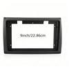 For Fiat Stilo 2001-2010 9 Inch 2 Din Car Stereo Radio Fascia Frame Refitting Dash Modification Panel Trim Bezel