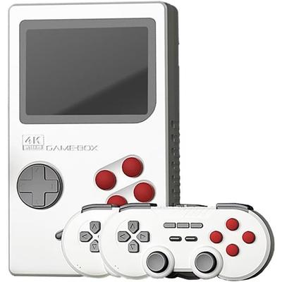 K8 Tek Sistem Açık Kaynaklı TV Oyun Konsolu, 3D 4K Yüksek Çözünürlüklü Çıkışlı Arcade Konsolu, Çift Kontrol Üniteli 2.4G Retro El Oyun Konsolu