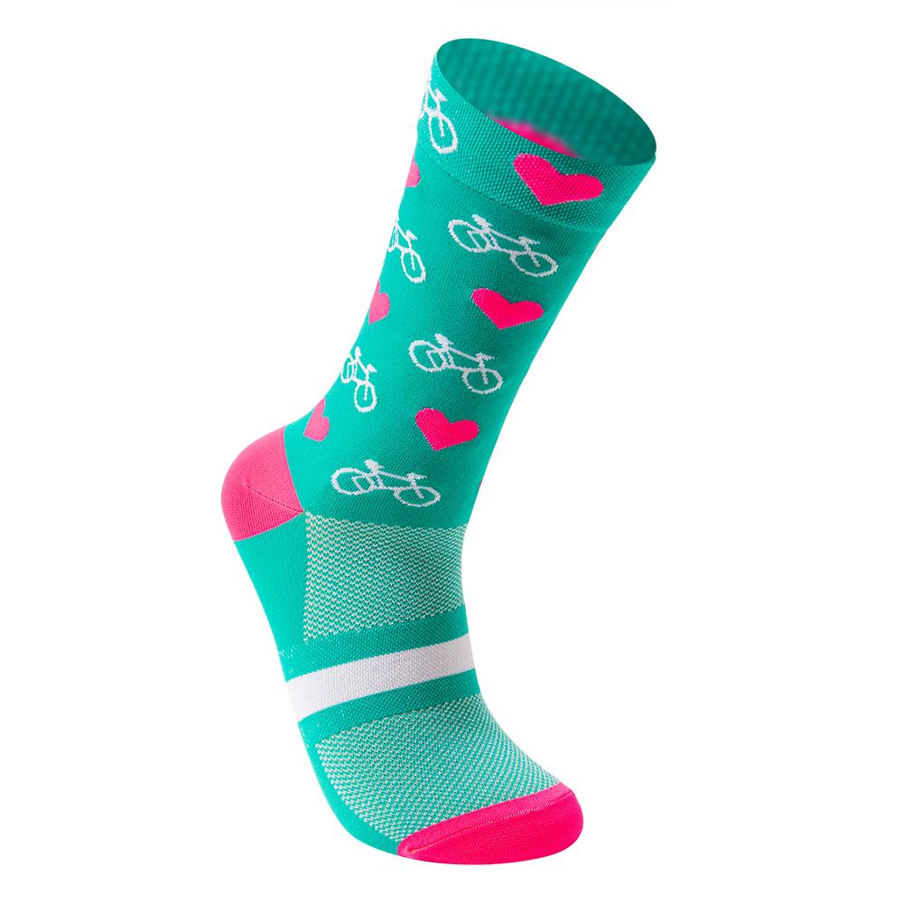 1 Paar Herren bunte Happy Socks Herren Freizeit Business Anzugsocken Outdoor Sport schnelltrocknend Atmungsaktive Radfahren lange Socken