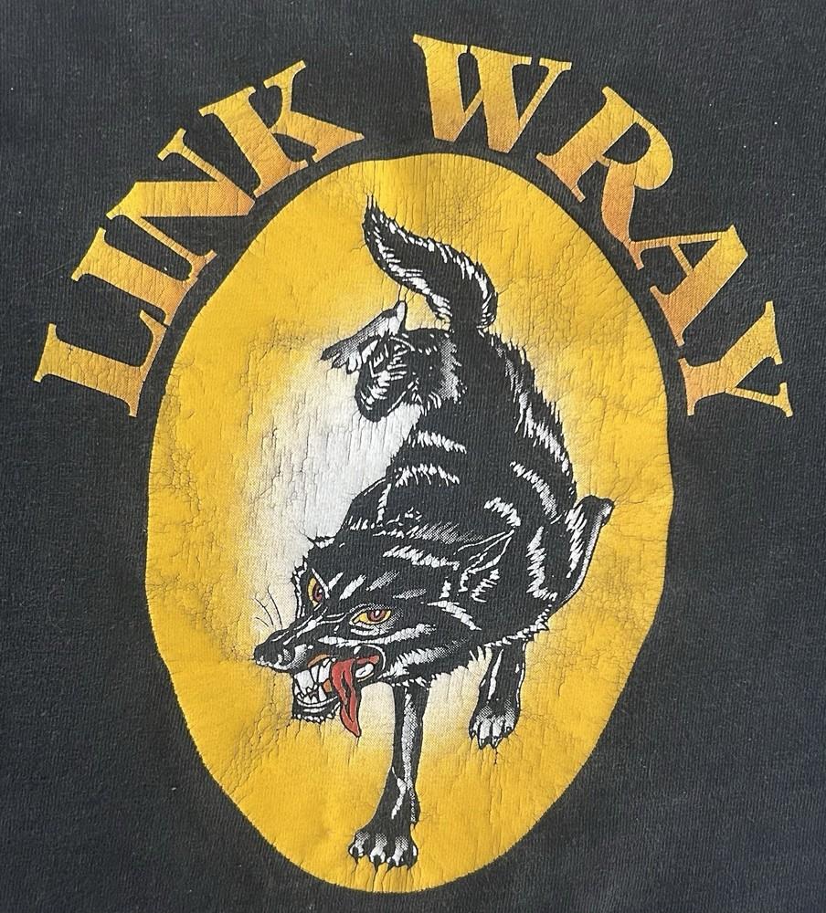 

Rare Link Wray TShirt Vintage Black Cotton All size S345XL Gift Fans 2HRC111 Unisex T-Shirt XL