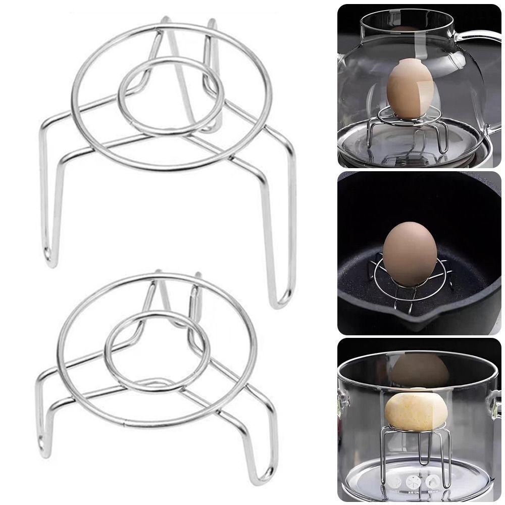 Stainless Steel Steam Rack Height And Height Multifunctional Steaming Rack Steamer Cooking 2 Size Mini Steam Rack