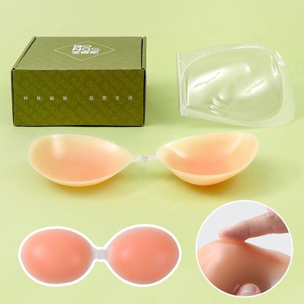Push Up Chest Sticky Bra Breast Lift Up Sponge Bra Pads  for Daily Wedding Dress