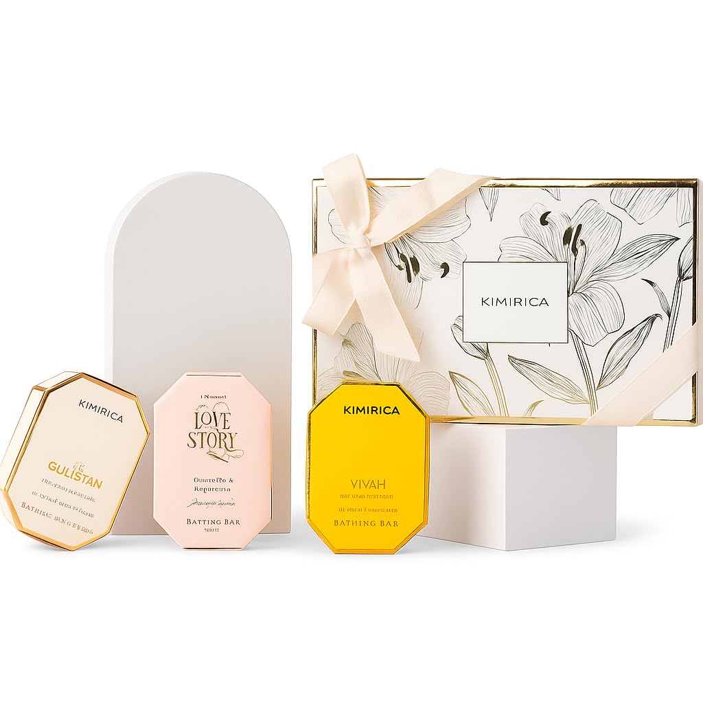 Kimirica Luxury Soap Set of 3 Gift Set