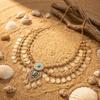 Elegant Belly Dance Waist Chain Double-Layer Body Chain Waist Jewelry  Summer Dress Accessory