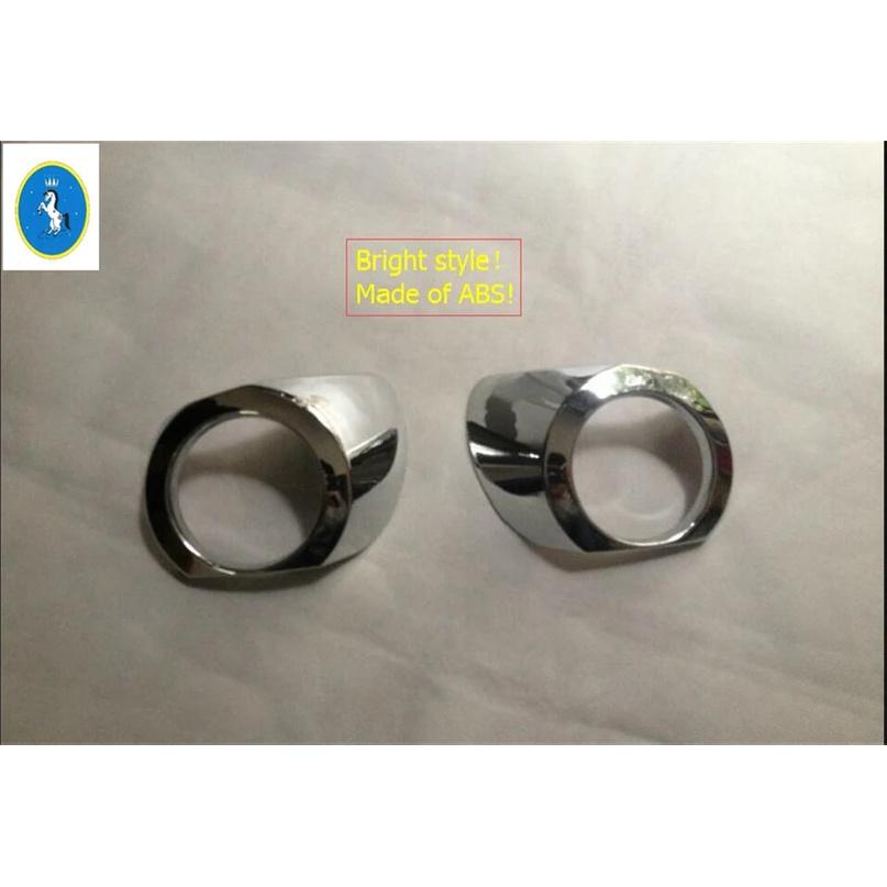 Främre Huv Bumper Dimljus Lampor Dekoration Ram Skydd Trim Passar För Suzuki SX4 s-cross 2014 - 2016 Bil Utvändiga Tillbehör