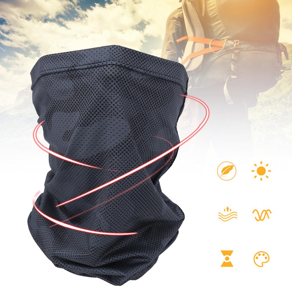 Sports Cycling Face Scarf Ice Silk Windproof Multifunction Headscarf Outdoor Supplies
