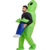 SCSYV Inflatable Alien Costume Adult, Inflatable Costume Adult, Inflatable Halloween Costumes for Men Adult