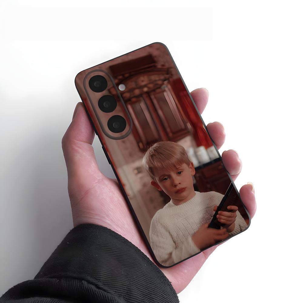 Home Alone Christmas Phone Case For Samsung A25 A13 A33 5G A54 A36 A35 A56 A52 A14 Shockproof Soft Cover