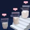 30Pcs Breastmilk Storage Bag Double Zipper Seal Thick Leak Proof PET Easy To Carry Breastmilk Milk Freezer Bag for Outdoor