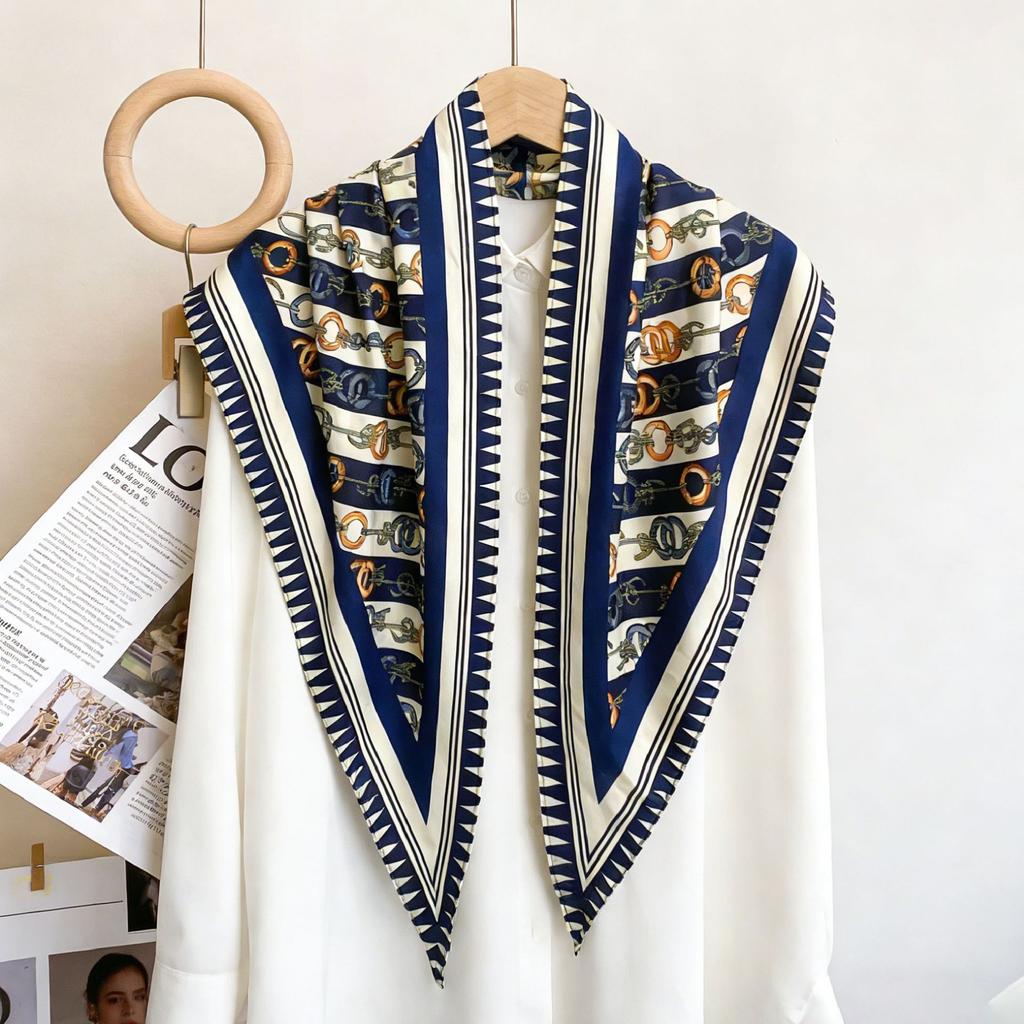 Spring and summer printed skirt women's triangle towel skirt curtain decorative belt towel stacked short skirt fart curtain new fashion