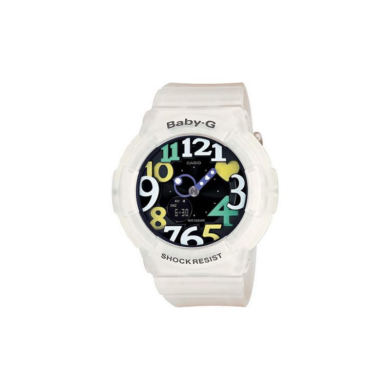 

Casio BABY-G 100 meters waterproof quartz movement resin strap Japanese and Korean watch men s watch black dial BGA-131-7B4 чёрный