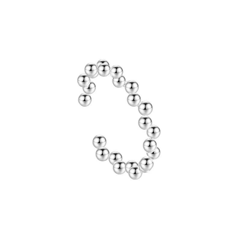 Trendy Adjustable Women's Beaded Open Ring - Versatile & Stylish Index Finger Accessory
