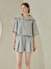 NOUVE Double Waist Short Pants - M.Gray