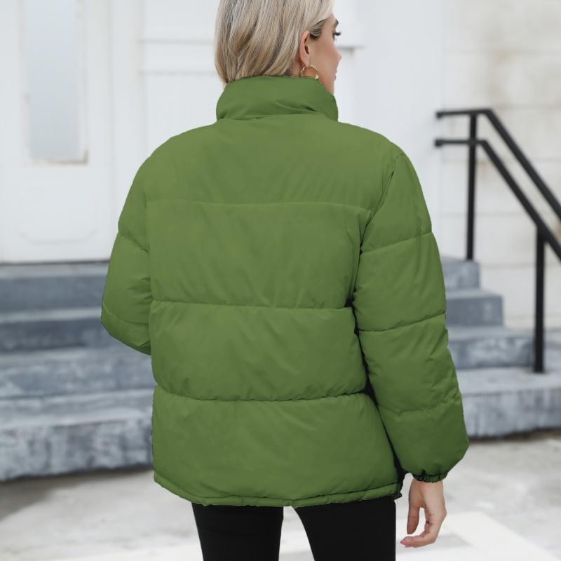 Осень-зима с длинными рукавами и полувысоким воротом на молнии — фото 19