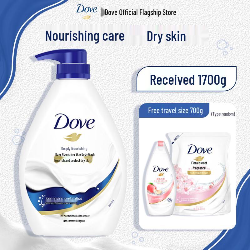 DOVE Bagnoschiuma Profondamente Nutriente