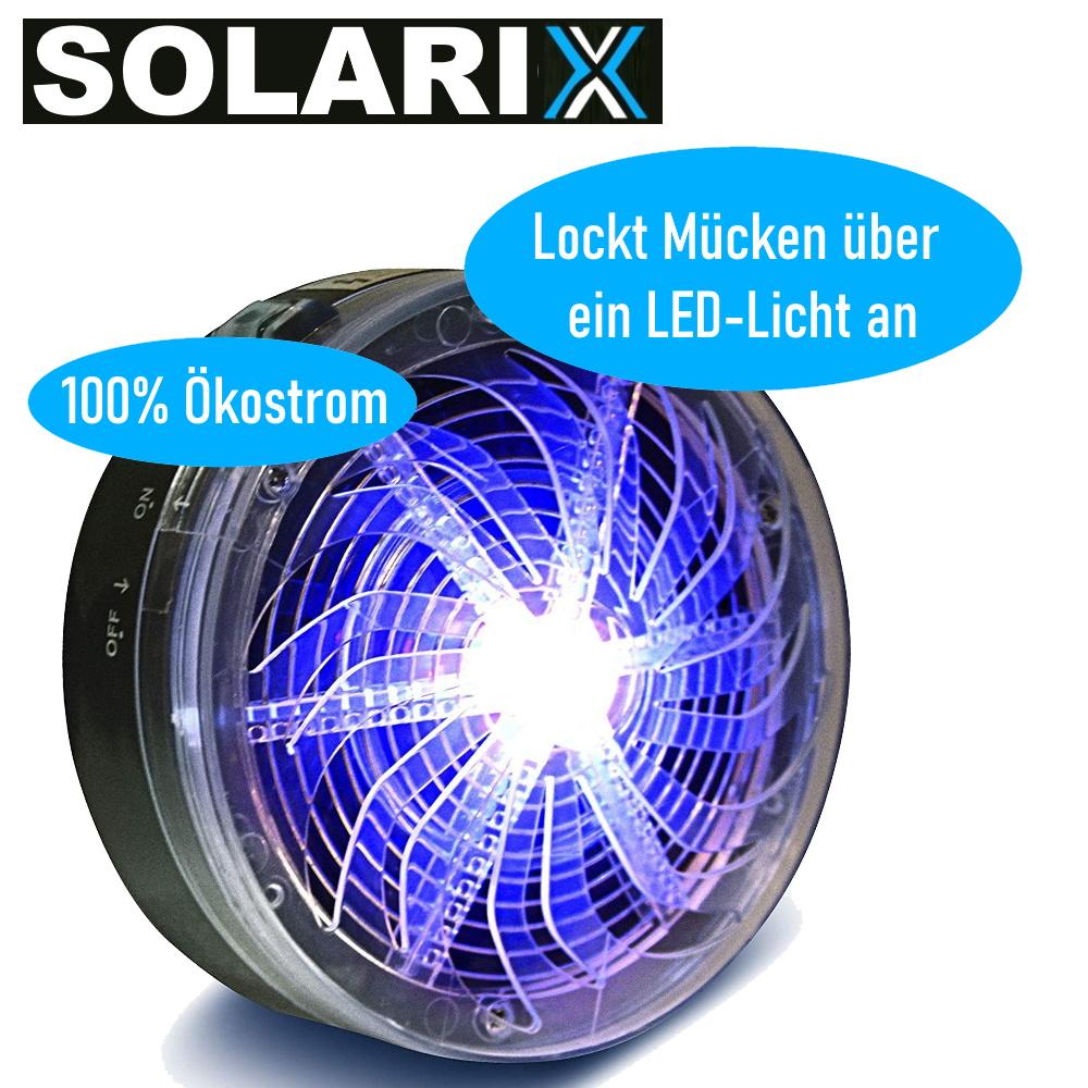SOLARIX Insect Killer Solar UV Insect Killer Insect Trap Fly Trap