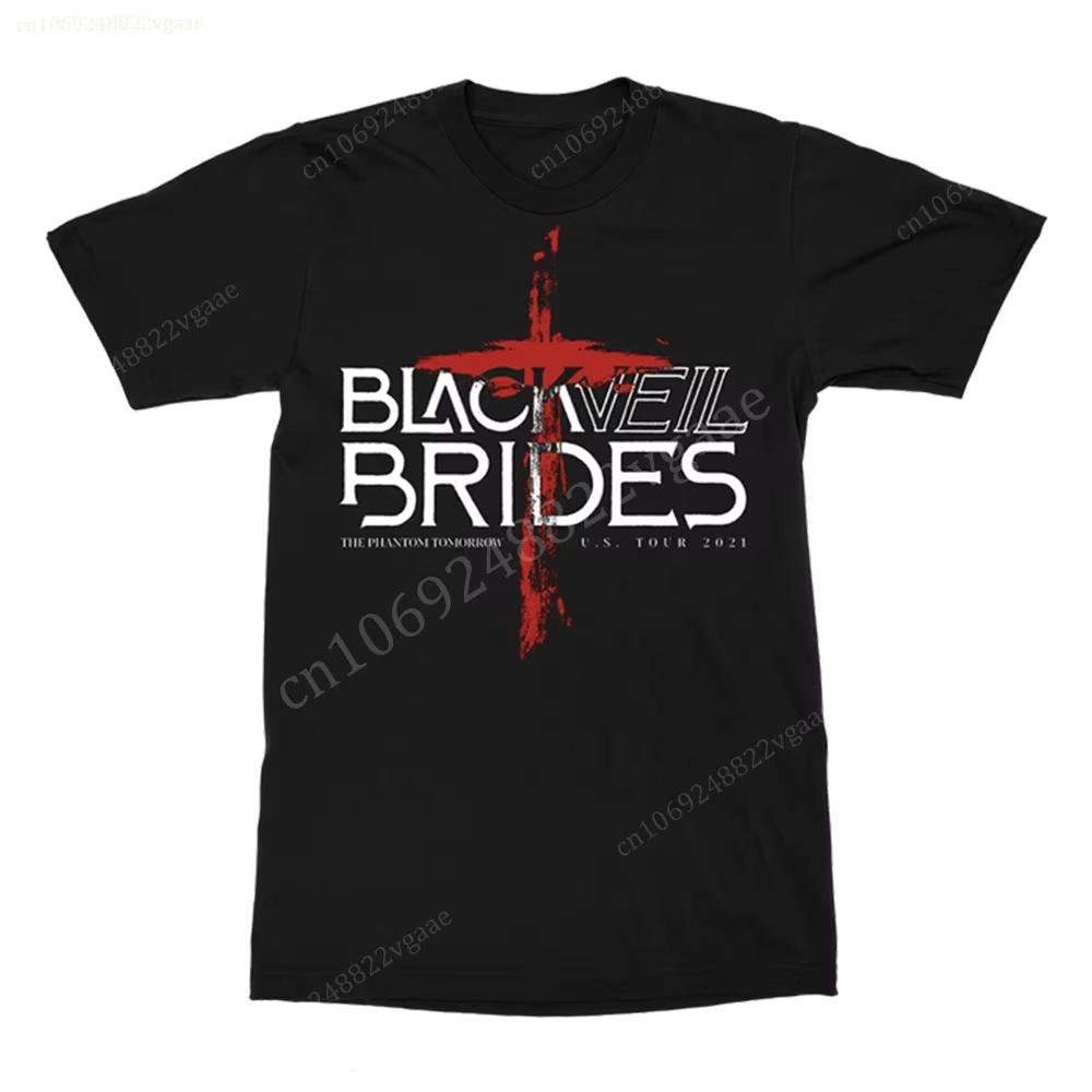 Summer Black Veil Brides T Shirt Men Cotton Women Vintage Short Sleeve Kids Tee Shirt Oversized Tops