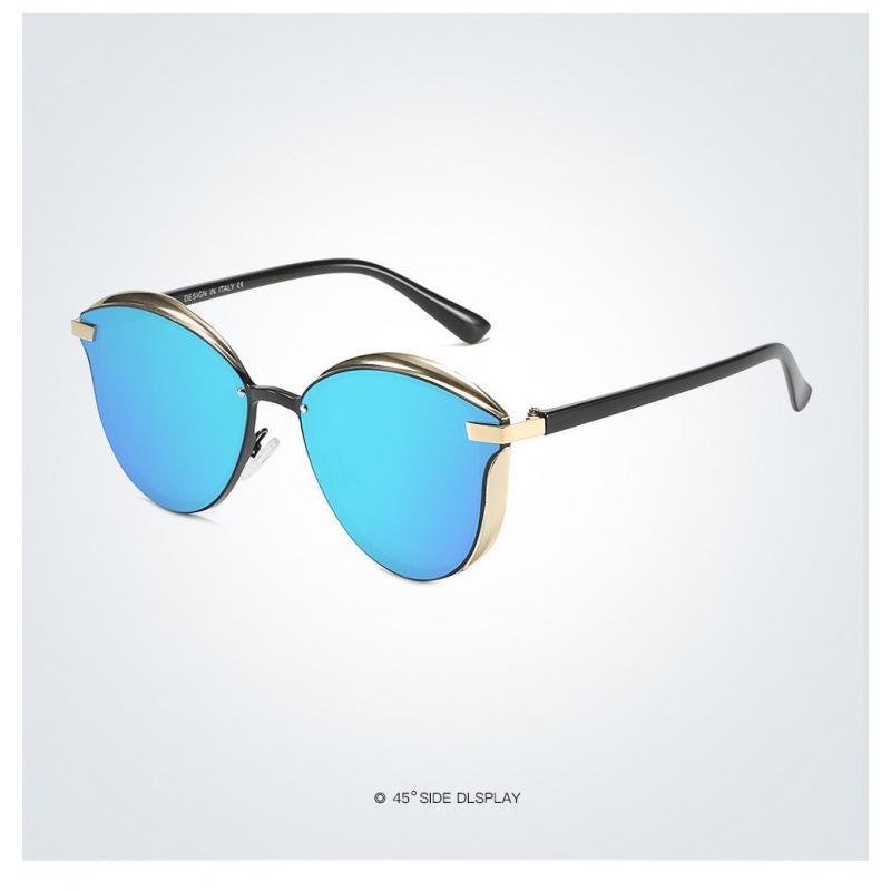Retro Cat Eye Polarized Sunglasses: European and American Fashion with UV Protection