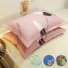 1Pc Polyester Pattern Student Dormitory Bedroom Decoration Pillowcase Washable Pillow Cover Pink 48*74cm Whale Print Pillowslip