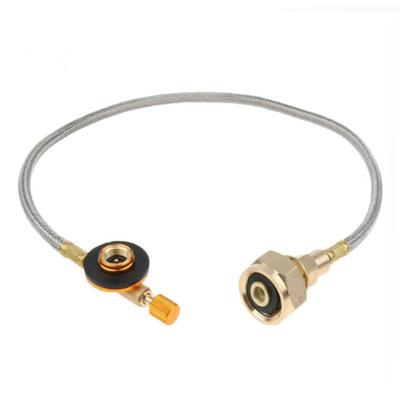 Liquefied Gas Stove Head Card Type Long Flat Gas Tank Filling Valve Converter Connection Head Pipe Gas Supplement Adapter