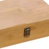 Customizable Solid Unfinished Wood Storage Box Painted Art Style  Different Shape Home-Themed Wooden Gift Box