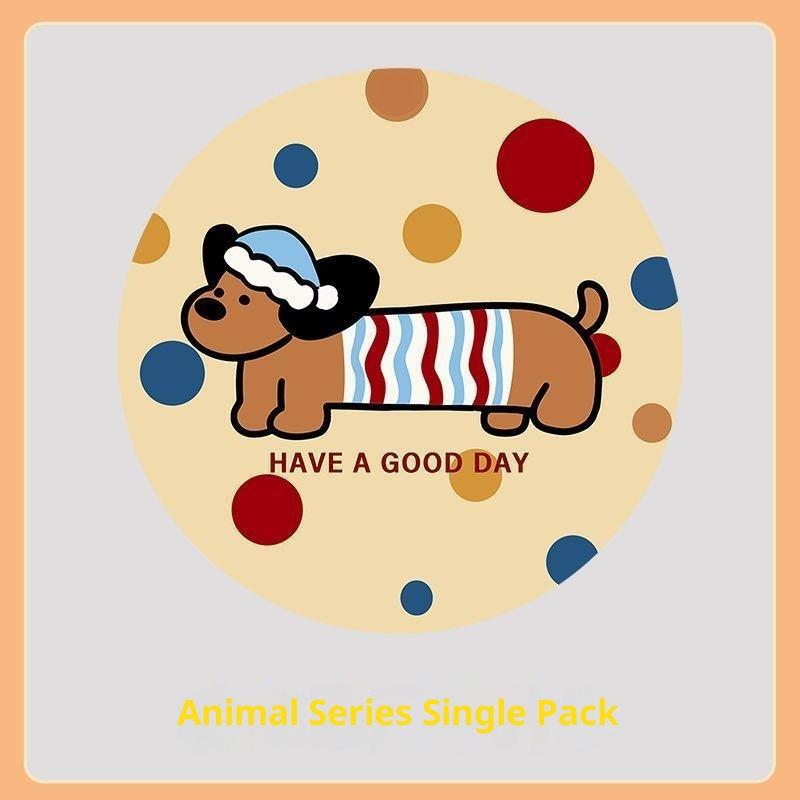 

Dachshund Puppy Coaster Cute Dog Non-Slip Milk Coaster Kitchen Table Heat Insulation Anti-Scald Coasters