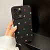 A Colorful Small Heart-Shaped Eye Black Pattern Phone Case For Samsung Galaxy S26 S25 S24 S23 Ultra S22 S21 S20 Plus FE Cover