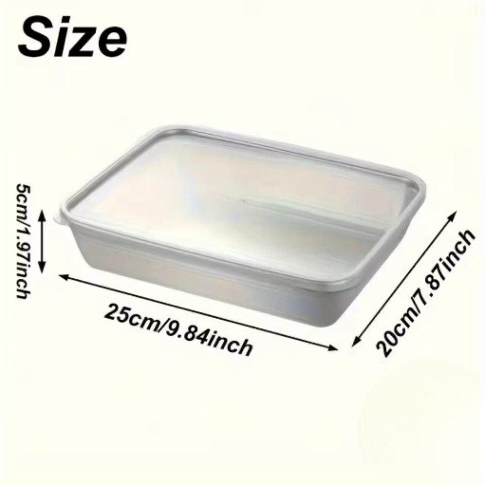 

11-Piece Stainless Steel Food Containers with Lids, Airtight for Lunch Leftovers Freezer, Perfect for Home Restaurant Camping