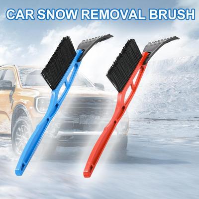 2 In 1 Car Snow Brush And Ice Scraper Car Snow Brush Multifunctional Snow Long Cleaning Shovel Shovel Removal Handle Scrape N5M4