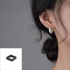 2025 New Style 925 Sterling Silver Hoop Earrings - High-End Luxury, Lightweight, Exquisite Design for Women.