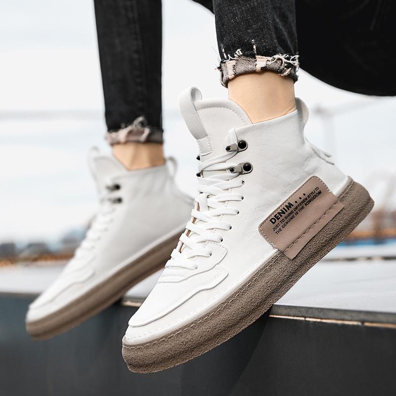 New Fashion Casual Sneakers Antiskid Male Basic Boots Youth Teenage Skate Footwear Comfy Ankle Boots Outdoor Men's Desert Boots