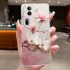 For Oppo Reno 11 Pro 5G 2023 Case Clear Luxury Fashion Butterfly Flowers Soft Shell Casing For Reno11 11Pro Reno11Pro Slim Cover