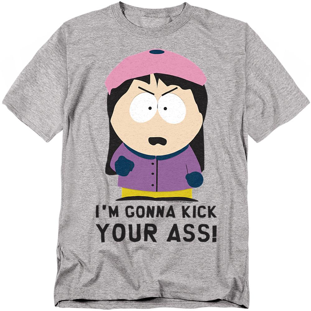 South Park Unisex Adult IÂ´m Gonna Kick Your Ass! T-Shirt