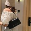 French Texture Popular Armpit Bag Milk Tea Color French Stick Single Shoulder Small Bag Women's Bag Fashion