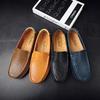 Fashion Men's Handmade Penny Loafers Comfortable Leather Office Shoes Fast Delivery Male Moccasins Breathable Men Driving Shoes Slip-On