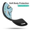 Black Tpu Case For Samsung Galaxy S22 S20 S21 FE PLUS ultra+S10 E Lite Back Cover Hedgehog