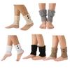 Winter Leg Warmers Short Knitted Design Heat Retention Comfortable Leg Sleeves Short Boot Toppers Perfect for Females
